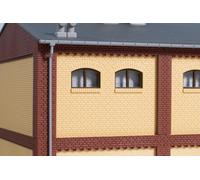 Auhagen 80624 OO/HO 8 yellow brick walls 2532A