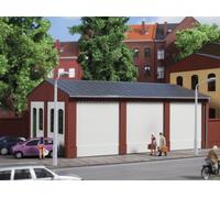 Auhagen 80701 OO/HO 4 Plastered walls with window openings