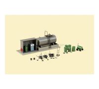 Auhagen Fueling Station - Railway Station Model - Tank System - HO Scale - Adults