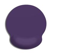 Auhoahsil Mouse Pad, Ergonomic Mouse Pad with Wrist Rest, Pain Relief Computer Gel Mouse Pad Wrist Support for Laptop, Mousepad with Non-Slip PU Base, Mouse Pads for Desk, Dark Purple