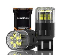 AUHSSAN W21/5W LED Bulb, 6000K Xenon White 6.5W 12V 24V T20 7443 7440 W21W LED Super Bright for Backup Reverse Turn Signal Tail Brake Light Daytime Running Light (Pack of 2)