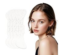 Auiremrti 4 Pieces Glitter Patches Makeup Freckles, Glitter Face Freckles Tattoo, Silver Sparkle Temporary Tattoos Waterproof, Festival Spots