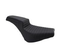 Auitoer Motorcycle Seat Covers Replace Front Rear Driver Passenger for Seat for Street Bob 114 21+ Softail Ribbed(Ribbed)