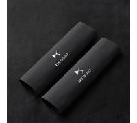 AUJSHDH 2 Pcs Car Seat Belt Pads, for Citroen DS3 2013-2018 Comfort Breathable Seatbelt Shoulder Padding Protector Soft Seatbelt Protective Cover,D