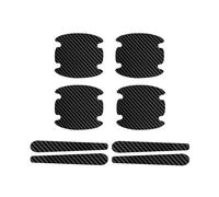 AUJSHDH 8 Pcs Car Door Handle Protectors, for Nissan Juke Nismo RS 2010-2019 Universal Auto Door Cup Handle Scratch Protector Stickers Paint Cover Guard Stickers,A