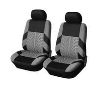 AUJSHDH Car Seat Covers,for FIAT Panda 3 Series (Type 169) 2003-2008 2009 2010 2011 2012 Comfortable Driver Passenger Seat Protector Side Airbag Compatible, Tire Tracks Car Seat Protectors,D