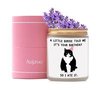 Aujzoo Birthday Gifts for Women Candle - Unique Gift for Her, Friends, Sister,Mum-Candle Gift idea for Bestie Coworker Classmate Boss Presents-Lavender Candles(7oz)