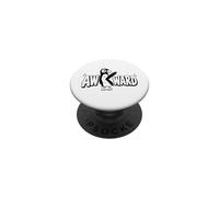 Auk Bird Awkward Text Pun Graphic PopSockets Adhesive PopGrip