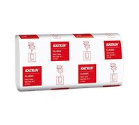 AUK Katrin 61570 Classic Hand Towel Non Stop M2 2 Ply White Handy Pack (4000 x Sheets)