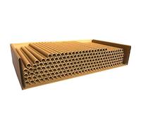 AukBeeFun Cardboard Mason Bee House Tubes 6 Inches Paper Tubes for Mason Bees (200)
