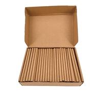 AukBeeFun Mason Bee House Cardboard Tubes,120 Pack Mason Bee Nesting Paper Tubes for Outdoor Beekeepers, Replacement Nesting Tube Refill Inserts