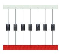 AUKENIEN SR560 SB560 Schottky Barrier Rectifier Diode 5A 60V 5 Amp 60 Volt Electronic Silicon DO-201AD / DO-27 Axial Diodes (Pack of 20pcs)