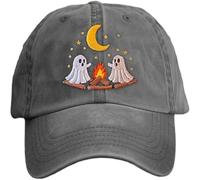 Aukojoy Halloween Baseball Cap, Scary Saying Horror Hat for Men and Women, Funny Halloween Accessories (*A, 1)