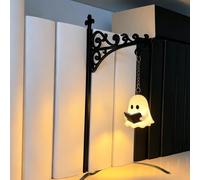 Aukojoy Library Lantern-Decorative Bookshelf Lighting, Reading Nook LED Nightlight,Vintage Book Nook Lamp, Bookcase Lamps, Table Desk Luminaires,Halloween Gifts (1pcs-B)