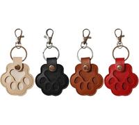 Aukojoy Pet Reminder Keyring, Dog Hair Collector, Keepsake Pendant for Cat and Dog Hairing, Pet Hair Collection Pendant (4pcs)