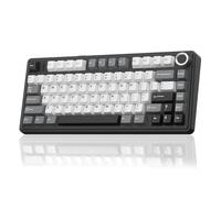 Aula F75 HE Wireless Gaming Keyboard Hall Effect Magnetic Switch Keyboard | 75% Gaming Keyboard with Rapid Trigger, 8K Polling, 0.01mm RT Adjustable Actuation, RGB Backlit, Hot-Swap Keyboard for Gamer