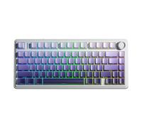 AULA F75 PRO 75% Mechanical Wireless Keyboard, QWERTY US layout, Tri-Mode(Wired/Bluetooth/2.4G) - Gradient Purple/Star Vector Switch