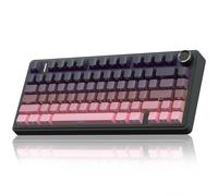 AULA F75 Pro Wireless Mechanical Keyboard, 75% Hot Swappable Custom Keyboard, RGB Backlit, Pre-Lubricated Reaper Switches, Side-Printed PBT Keycaps