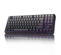 AULA F87 Pro Wireless Mechanical Keyboard, Bluetooth Three Modes, 5.0/2.4GHz/USB-C, Hot Swappable Custom Keyboard, Pre-Lubricated Switch, Side Printed PBT Keys,