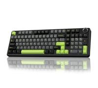 AULA F99 Pro Wireless Mechanical Keyboard with Knob,Tri-Mode BT5.0/USB-C/2.4GHz Hot Swappable Custom Keyboard,Pre-lubed Linear Switches,RGB Backlit Computer Gaming Keyboards