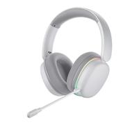 Aula G7 PRO Tri Mode Wireless RGB Gaming Headset with Microphone 7.1 Surround Sound 40 mm Driver Low Latence E-Sport Headphones White
