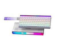 Aula Hero 84 HE - 75% Mechanical Gaming Keyboard, Hall Effect Magnetic Switches Keyboard, 8000Hz Polling Rate, RGB Neon Light Box, Hot-Swappable Side-Printed PBT Keycaps, Gamer Keyboards for PC/Mac