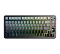 AULA S75 Pro 75% Wireless Mechanical Gaming Keyboard, Gasket Tri-Mode Keyboard with TFT Display & Knob, Creamy Sound 5-Layer Padding, Side-Printed Custom Keycaps, Hot Swappable Star Vektor Switch