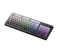 AULA S99 Gaming Keyboard, Wireless Computer Keyboards, Tri-Mode Bluetooth/2.4GHz/USB-C Custom Creamy Keyboard with Number Pad, RGB Backlit Media Knob Cute Programmable Keyboard for PC Gamer (Black)