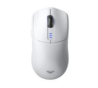 AULA SC580 Wireless Gaming Mouse,Tri-Mode Computer Mouse with 6 Adjustable DPI Levels Up to 12000,Lightweight Gaming Mice,Programmable Buttons,Rechargeable Wireless Mouse for Laptop (White)