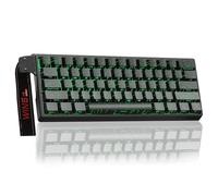 AULA WIN60 HE Mechanical Gaming Keyboard Wired,Hall Effect Magnetic Switches,Adjustable Actuation Rapid Trigger,8K Polling Rate,RGB Backlight,Side Printed,60% Percent Keyboard for Mac/Win (Black)