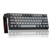 AULA WIN60 HE PRO 60% Mechanical Gaming Keyboard Wired, Magnetic Switch Hot Swappable, Adjustable Actuation Rapid Trigger Mode, 8000Hz Polling Rate, RGB Small Keyboard 60 Percent Compact Design for PC