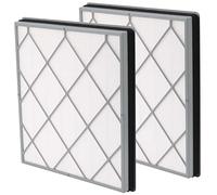 Aulavik HE400 True HEPA Replacement Filter Compatible with Shark Air Purifier 4 HE400 HE401 HE402 HE405, H13 True HEPA Filter 2 Packs