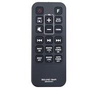 AULCMEET AKB74815371 Replaced Remote Control Fit for LG Sound Bar SPH4BW SJ4Y SLM3D SPH4B-W SPJ4B-W SJ3 SJ4 SK3D SK4D SL3D SPJ4BW