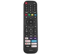 AULCMEET EN2A30 Replacement Remote Control fit for Hisense 4K HDR TV 50A7340F 50A7360F 50AE7200F 50AE7210F 50AE7230F 50AE7250F 50A7300FTUK 50A7320FTUK 50AE7200FTUK 50AE7210FTUK 55A7300F 55A7320F