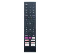 AULCMEET ERF3A80 Replaced Voice Remote Control Fit for Hisense 4K UHD Smart TV 70A6G 75A6G 43A6G 50A6G 55A6G 60A6G 65A6G 50A6BGTUK 43A6GTUK 50A6GTUK 55A6GTUK 50E76GQTUK 75A6GTUK 65A6GTUK 55A7GQTUK