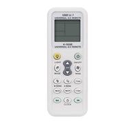 AULCMEET K-1028E 1000 in 1 Universal Replace Remote Control Compatible with York Trane WFI Mcquary Carrier Samsung Panasonic LG Fujitsu Air Conditioner A/C