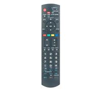AULCMEET N2QAYB000114 Replacement Remote Control Compatible with Panasonic 4K OLED LCD TV TX-37LZD85 TX-37LZD85F TX-D26LQ81F TX-D32LF82F TX-D32LN83F TX-D32LS81F TX-D32LT84F TX-D37LQ81F