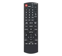 AULCMEET N2QAYB000555 Replacement Audio Remote Control Compatible with Panasonic CD Stereo Micro Systems SC-PM02 SA-PM02 SC-PM04 SA-PM04 SC-PM04EE-S SA-PM04EE-E SC-PM04EC-S SA-PM04EC-S