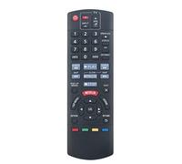 AULCMEET N2QAYB000870 sub N2QAYB000874 Replacement Remote Control Compatible with Panasonic Smart Network 2D Blu-Ray Disc Recorder DMP-BD79 DMP-BD79EB-K DMP-BDT230 DMP-BDT330 DMP-BDT225