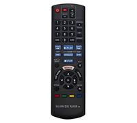 AULCMEET N2QAYB001029 sub N2QAYB001026 Replace Remote fit for Panasonic DMP-BDT170, DMP-BDT180, DMP-BDT270, DMP-BDT280, DMP-BD73GN, DMP-BD83GN, DMP-BD84GN N2QAYB001030 N2QAYB001033 N2QAYB000958