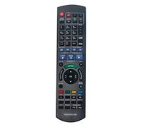 AULCMEET N2QAYB001058 Replacement Remote Control Compatible with Panasonic BLU-RAY Player 4K HDD DVD Recorder DMR-PWT550EB DMR-PWT655EB DMR-HWT150EB DMR-HWT250EB DMR-BWT850EB