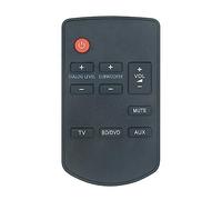 AULCMEET N2QAYC000064 Replace Remote fit for Panasonic Soundbar Audio System SC-HTB20GSXK, SC-HTB20P-K, SC-HTB550GKK, SC-HTB550GSK, SC-HTB550GSX, SC-HTB550GTK,SC-HTB20GK-K, SC-HTB20GN-K, SC-HTB20GS-K