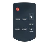 AULCMEET N2QAYC000123 Replacement Remote Control Compatible with Panasonic Soundbar Home Audio SCHTB200EBK SC-HTB200EBK SCHTB200EGK SC-HTB200GNK SCHTB200GWK