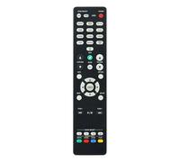 AULCMEET RC-1244 Replacement Remote Control Fit for Denon Home Theate AV Receiver AVR-X1700H, AVRX1700H, AVRX1700H DAB, AVRS760H,AVR-X1700H DAB, AVR-S760H