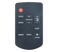 AULCMEET Remote Control, N2QAYC000115 New Replace Remote fit for Panasonic Home Theater Sound Bar System SC-HTB688 SC-HTB498 SC-HTB488 SC-HTB488GN SC-HTB498 SC-HTB498GN SC-HTB688