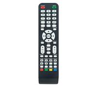 AULCMEET Replace Remote Control suitable for Smart Tech TV LE-32Z1 .LE-32D7.LE-3222.LE-4318 SMT24N30HC1LB1.SMT2219DTS .LE4219H.2419DTS.LE-32D11IS .LE-3918.LE-2019DTCTS.LE-32D11IS.LE-3918.LE-2019DTCC4
