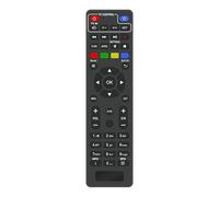 AULCMEET Replacement Remote Control Compatible with TivùSat COMBO 4K Q80 HEVC HbbTV Satellite Receiver with Activated Tivusat Card for Italian TV