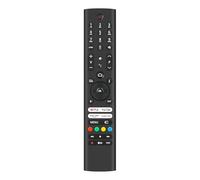 AULCMEET Replacement Voice Remote Control suitable for JVC Telefunken XF32AN750M,XH24AN550MVT,43EX8522,43UA9000,D50U550Y2CW, D65V900M4CWH, D43F550X2CW,D40F550X2CW, LT-32VOFROM 545A, LT-40VQF545A