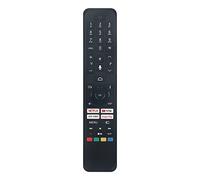 AULCMEET Replacement Voice Remote Control suitable for MEDION Android Full HD Smart-TV P13242 (MD 30042) P14093 (MD 30043) P12431 (MD 29240) P13231 (MD 29241) P14371 (MD 30044)