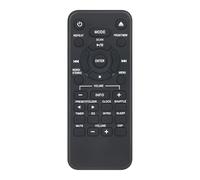 AULCMEET RM-SRDD90R Replacement Remote Control Compatible with JVC Hifi Wireless All-In-One DAB RM-SRDD90R RD-D90 RDD90